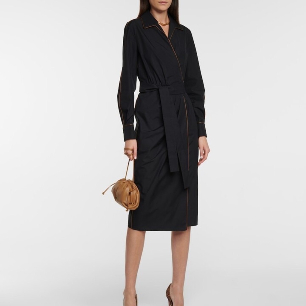Max Mara Amadeus wrap midi dress